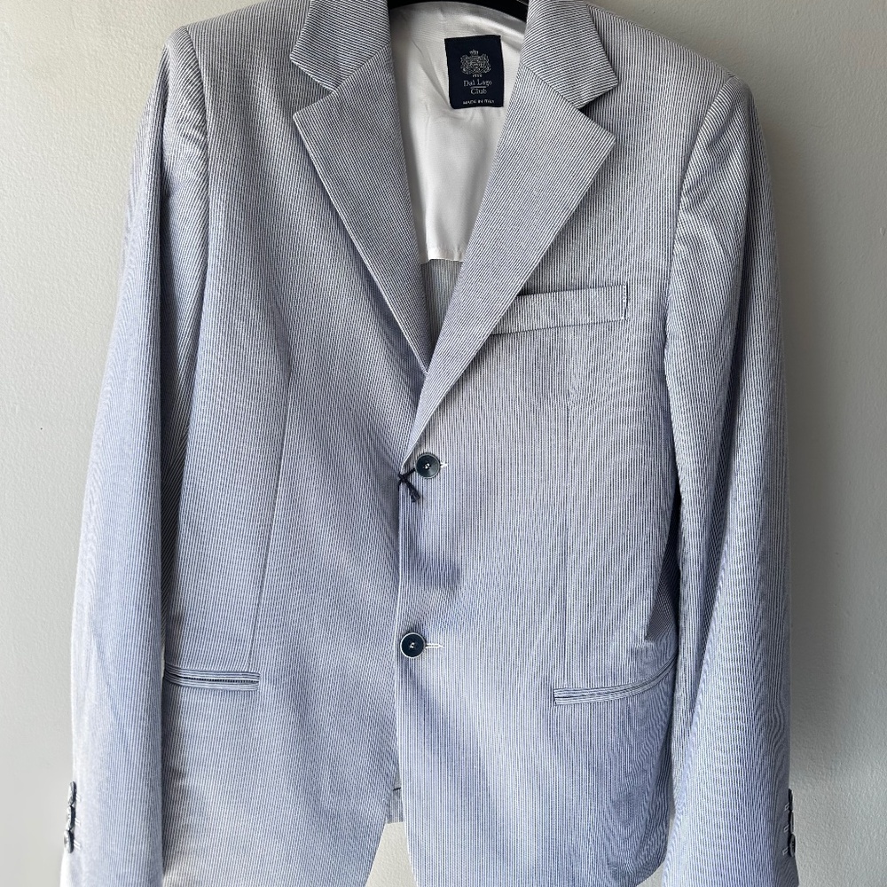 Dal Lago New Boys MADE IN ITALY  GIACCA PLYMOUT FORMAL BLAZER Sz: 12 RTL: $340